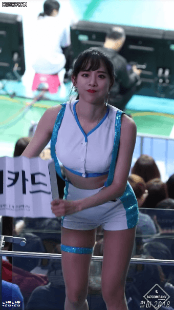  이쁜 90년생 치어리더