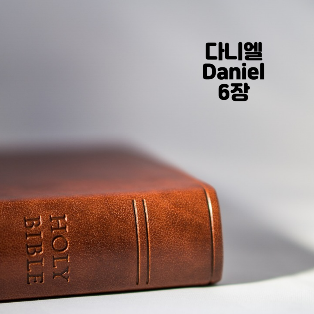 Holy BIBLE 생명의 삶 영어 한글 성경 말씀 - 다니엘(Daniel) 6장