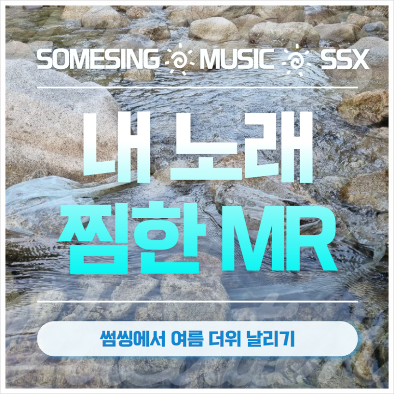 썸씽 SOMESING SSX 스트레스해소 노래방앱 여름휴가 2023년