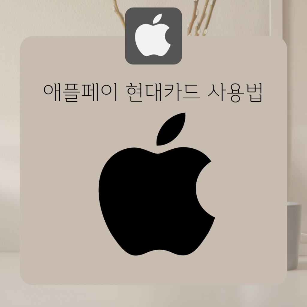 애플페이 현대카드 사용