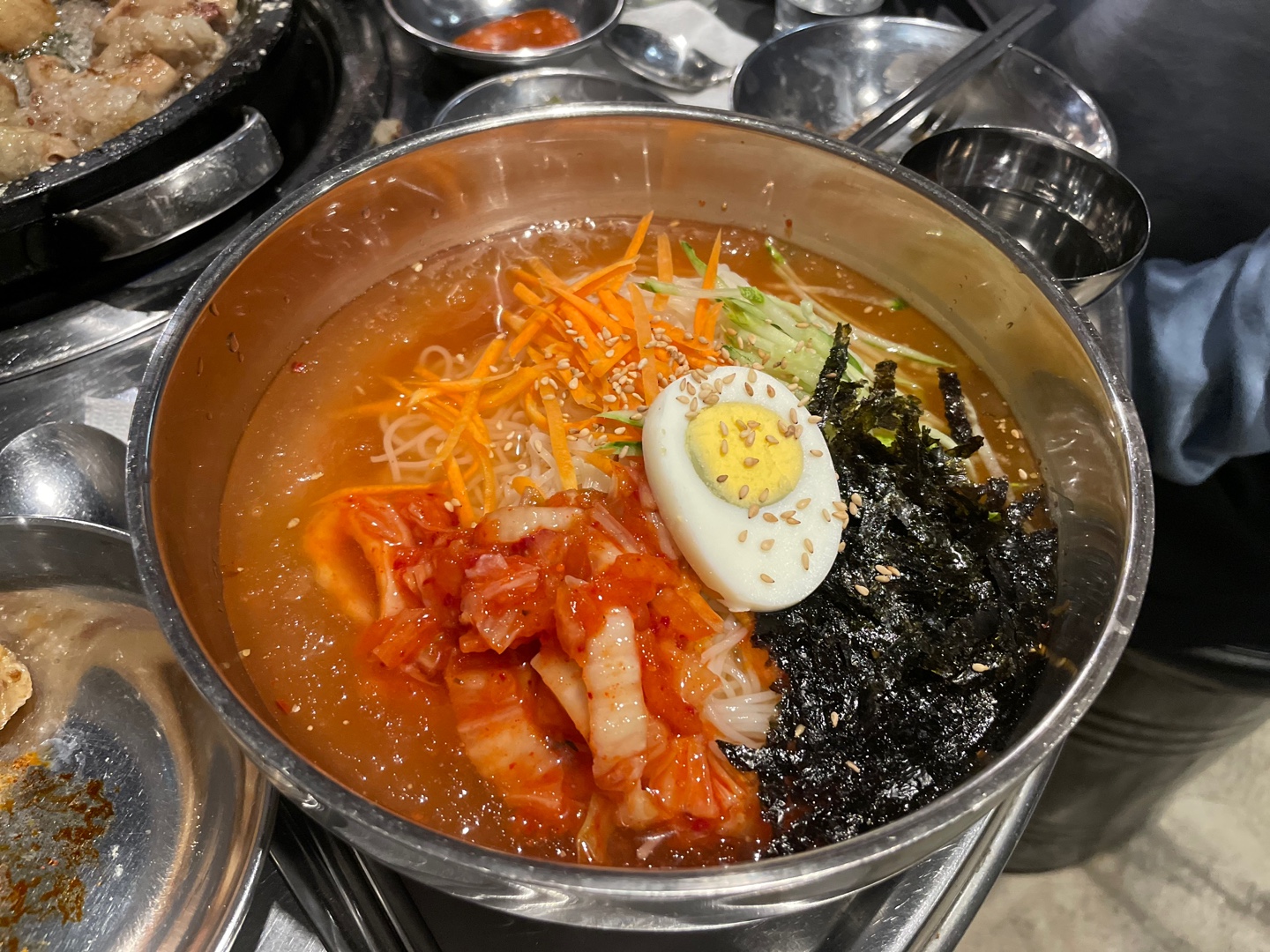 김치말이국수