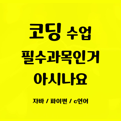  증평 필수과목 코딩학원 증평군 초등 중등 자바스크립트 파이썬 일대일 방학특강 사고력 집중력 흥미