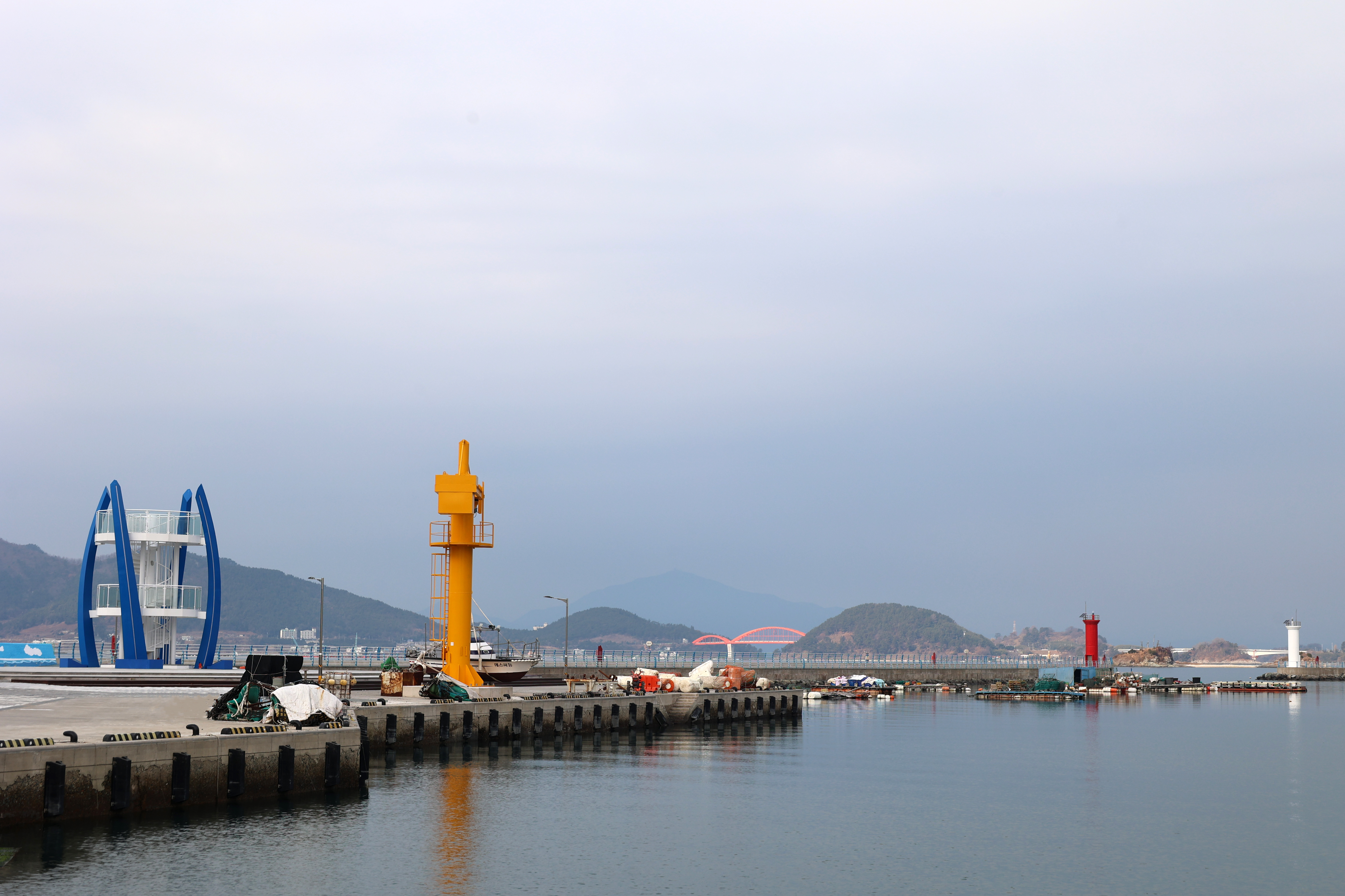 사천 신수도 둘레길 - 등대전망대