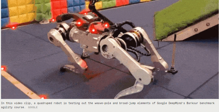  네 발 달린 로봇 능력 테스트 과정 VIDEO: Quadruped Obstacle Course Provides New Robot Benchmark