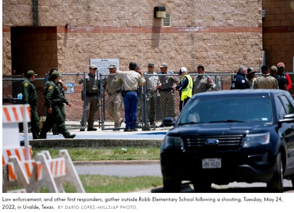 충격! 미 텍사스 초등학교 총기 난사로 최소 21명 사망 VIDEO: Abbott addresses deadly mass shooting at Texas elementary school