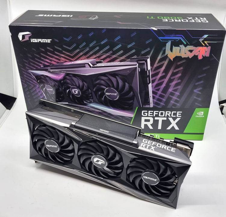  게이머를 위한 신제품 컬러풀 igame RTX 3080 Ti vulcan OC LHR