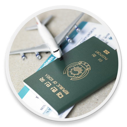 여권번호 조회 및 유효기간만료 사전 알림 로고