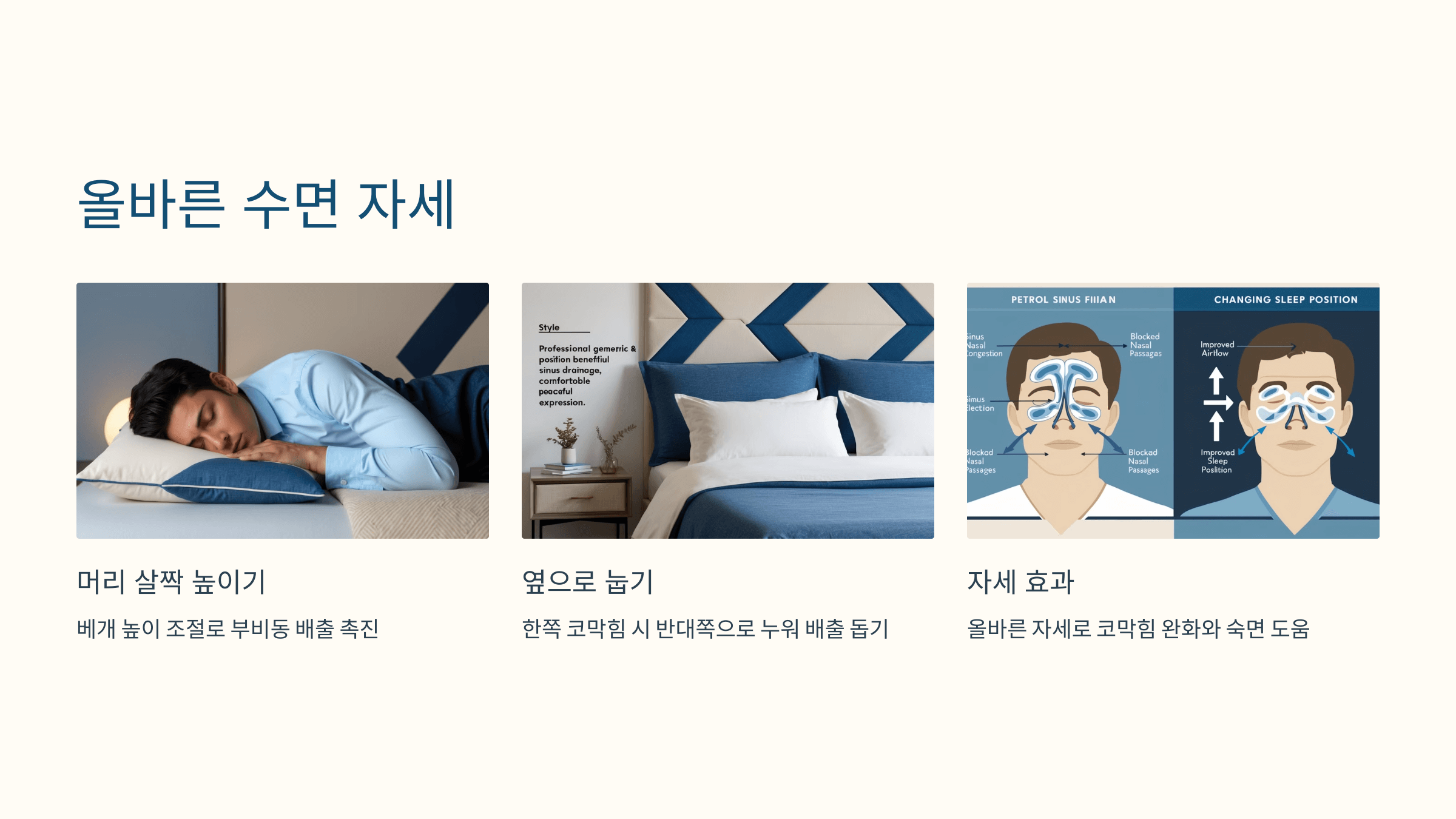 축농증과 관련된 사진입니다.