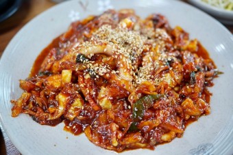 산낙불곱새 전골