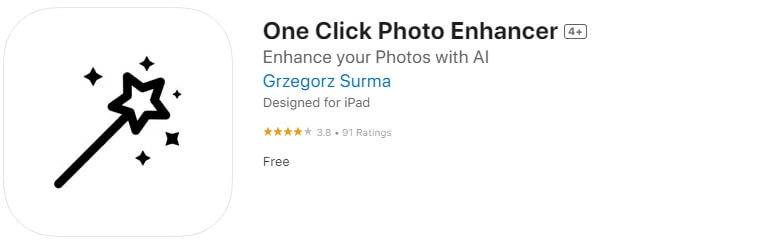 One Click Photo Enhancer