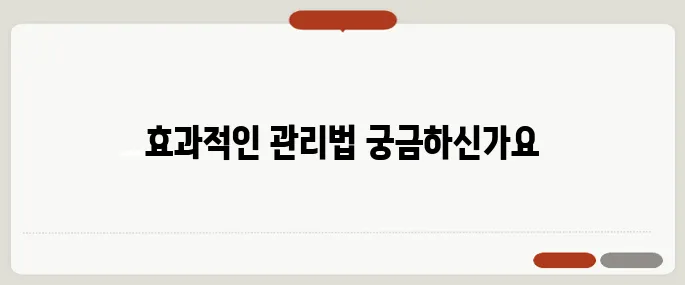 모공 각화증 닭살피부 고민 해결 방법