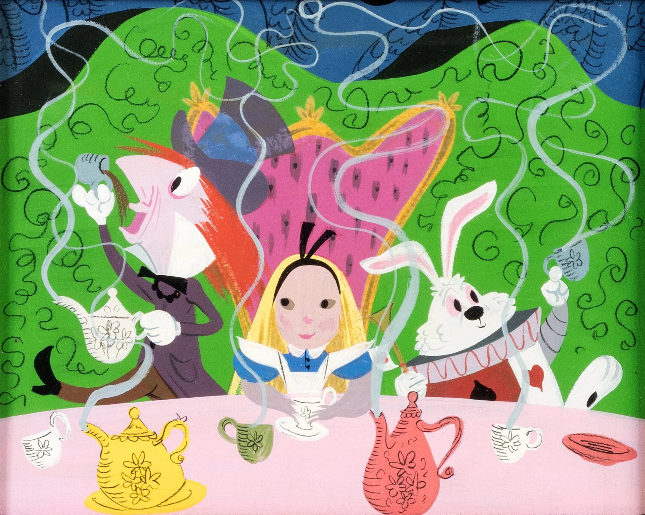  메리 블레어(Mary Blair), 미국, 일러스트레이터, 1911-1978