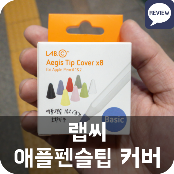  랩씨 애플펜슬 팁커버 펜촉 보호캡 (1세대 / 2세대 호환)