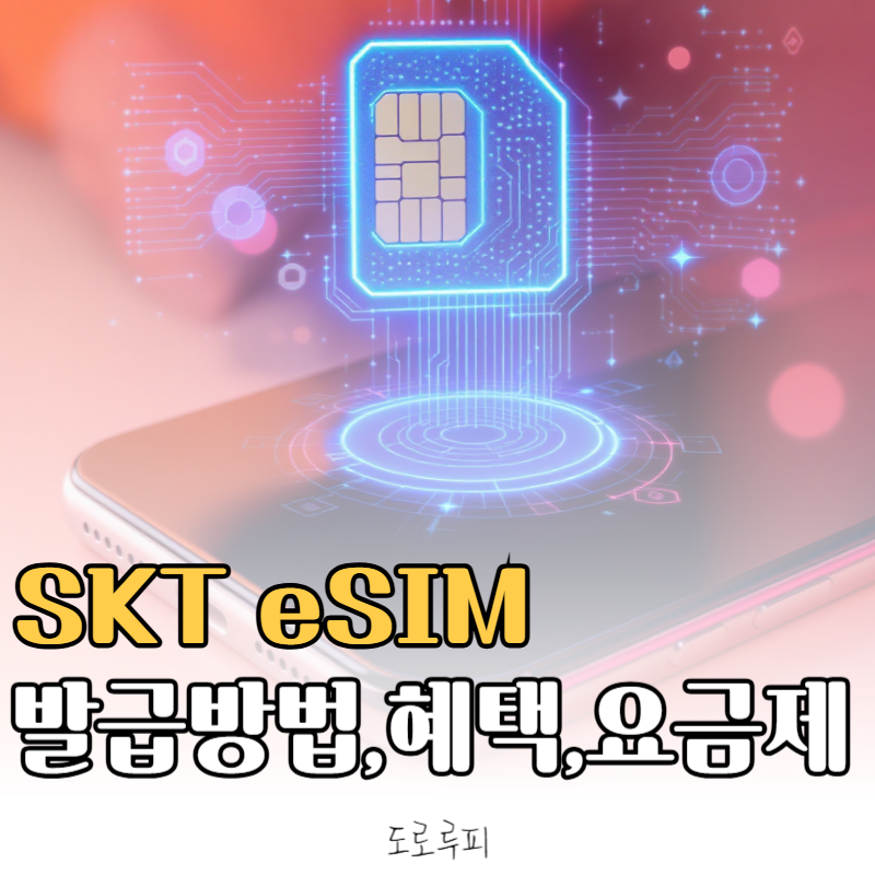SKT 이심 발급 방법, 혜택, 요금제