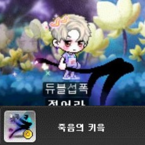  메이플스토리 한글자음 패키지 코디 (죽음의 키읔, 소생의 니은, 우리네 멜빵바지) - 착샷, 외형, 가격