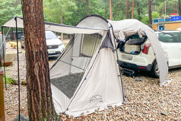 아이두젠 모빌리티 A3 차박텐트 차박캠핑용품 차량타프 쉘터도 되는 11