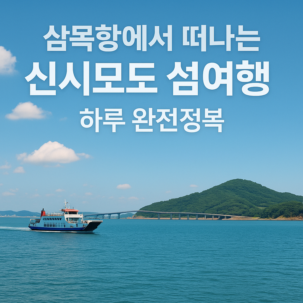 신시모도 섬여행