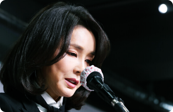  김건희 "처가 리스크? 언론플레이 하면 다 무효 돼"