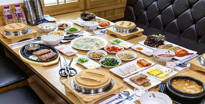 두메골마늘보쌈