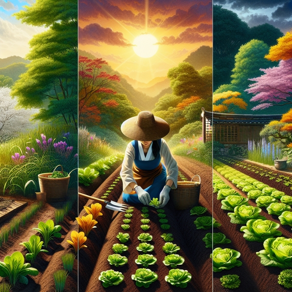 상추 재배 봄, 여름, 가을 심는 시기와 모종 정식 방법