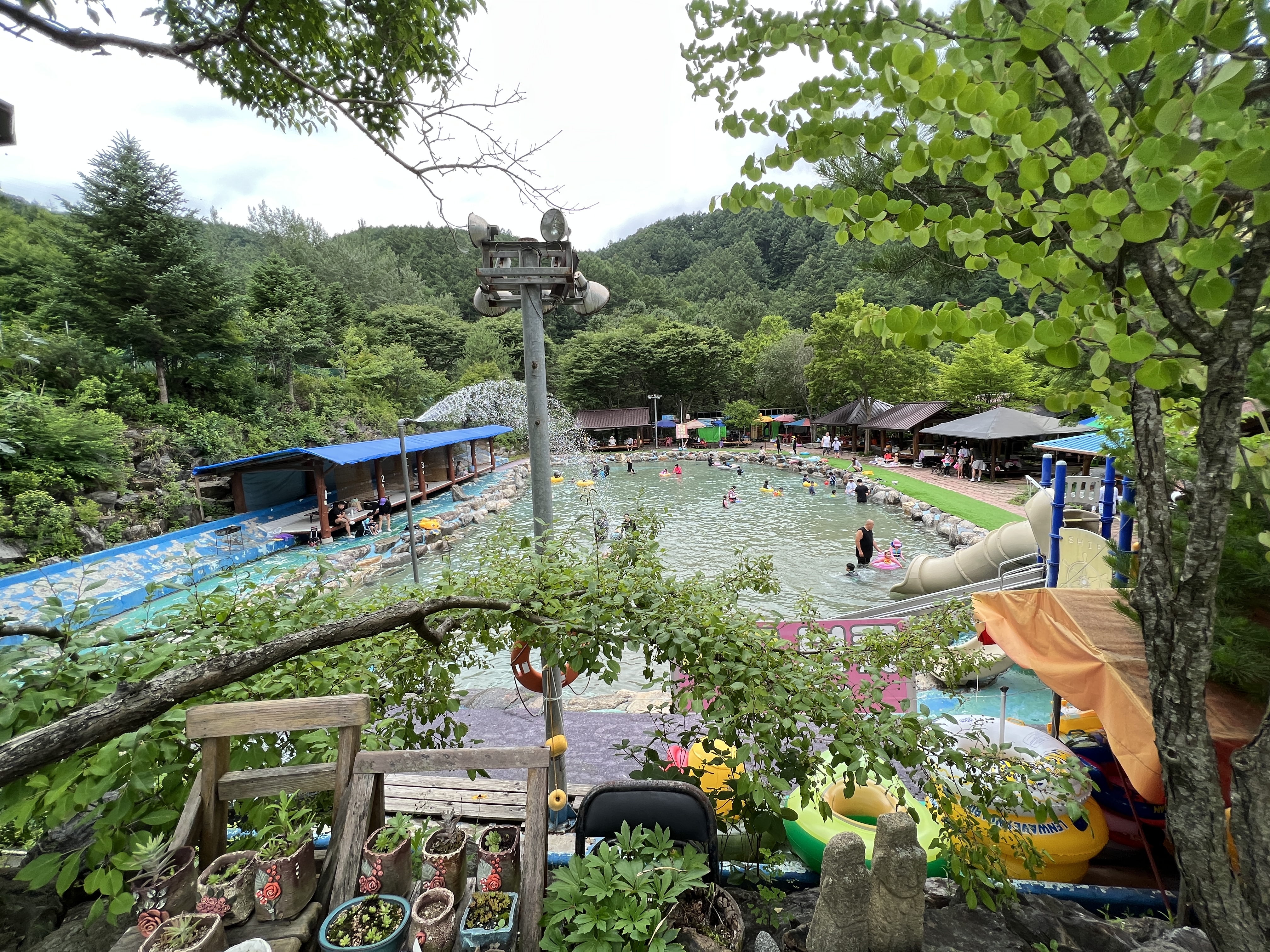  춘천 지암리 알프스밸리 수영장 방문 후기 [아이들 놀기 좋은 곳, 취사가 가능한 곳, 고기 구워 먹을 수 있는 곳]