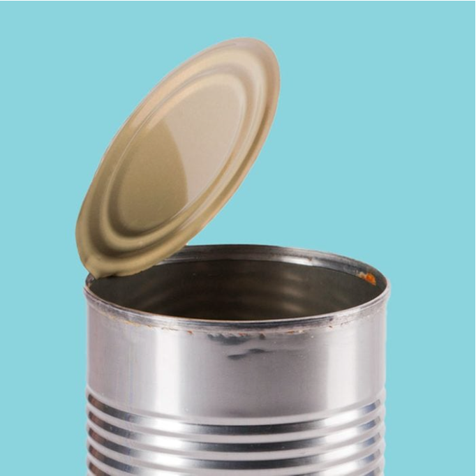  깡통 따개 없이 깡통 여는 방법