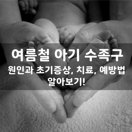  여름철 아기 수족구병, 원인과 초기 증상, 치료, 예방법 알아보기!! +성인 수족구 전염