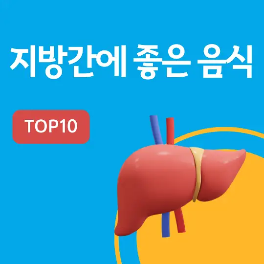 지방간에 좋은 음식 TOP10