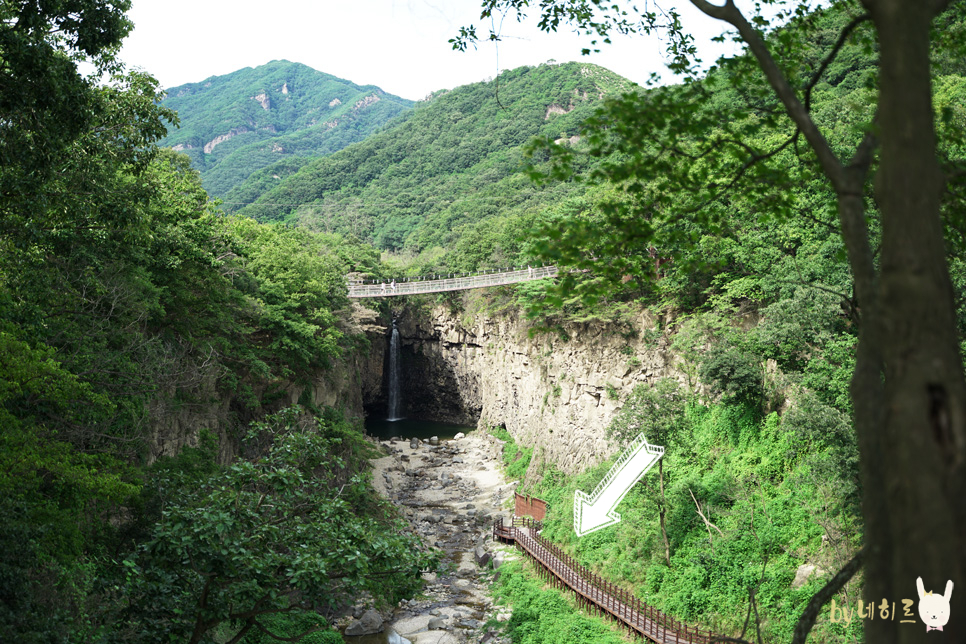 연천재인폭포 주상절리 12