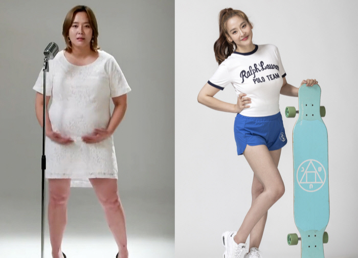  82kg 에서 27kg 감량한 다나, 요요없이 복귀선언합니다!