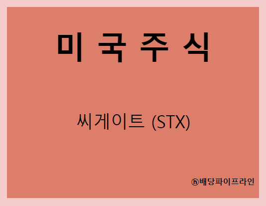  씨게이트 (STX) 주가, 실적, 배당금 전망, 기업분석, 매출, 이익, 1억 투자시 배당금