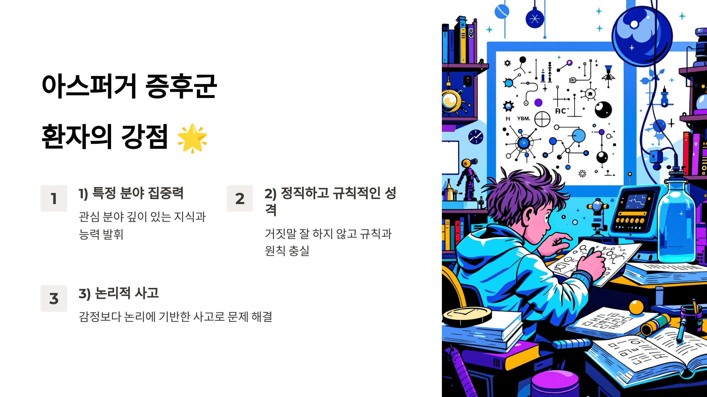 아스퍼거 증후군과 관련된 사진입니다.