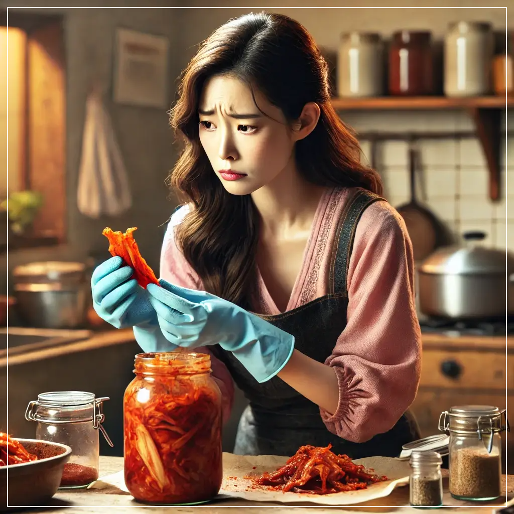 김장김치가 물러지는 이유