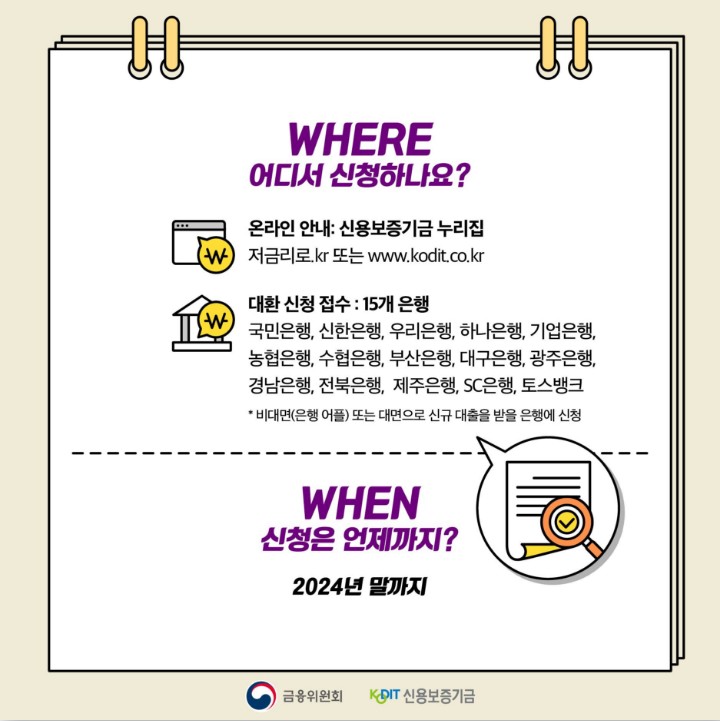 저금리대환대출_03_신청방법