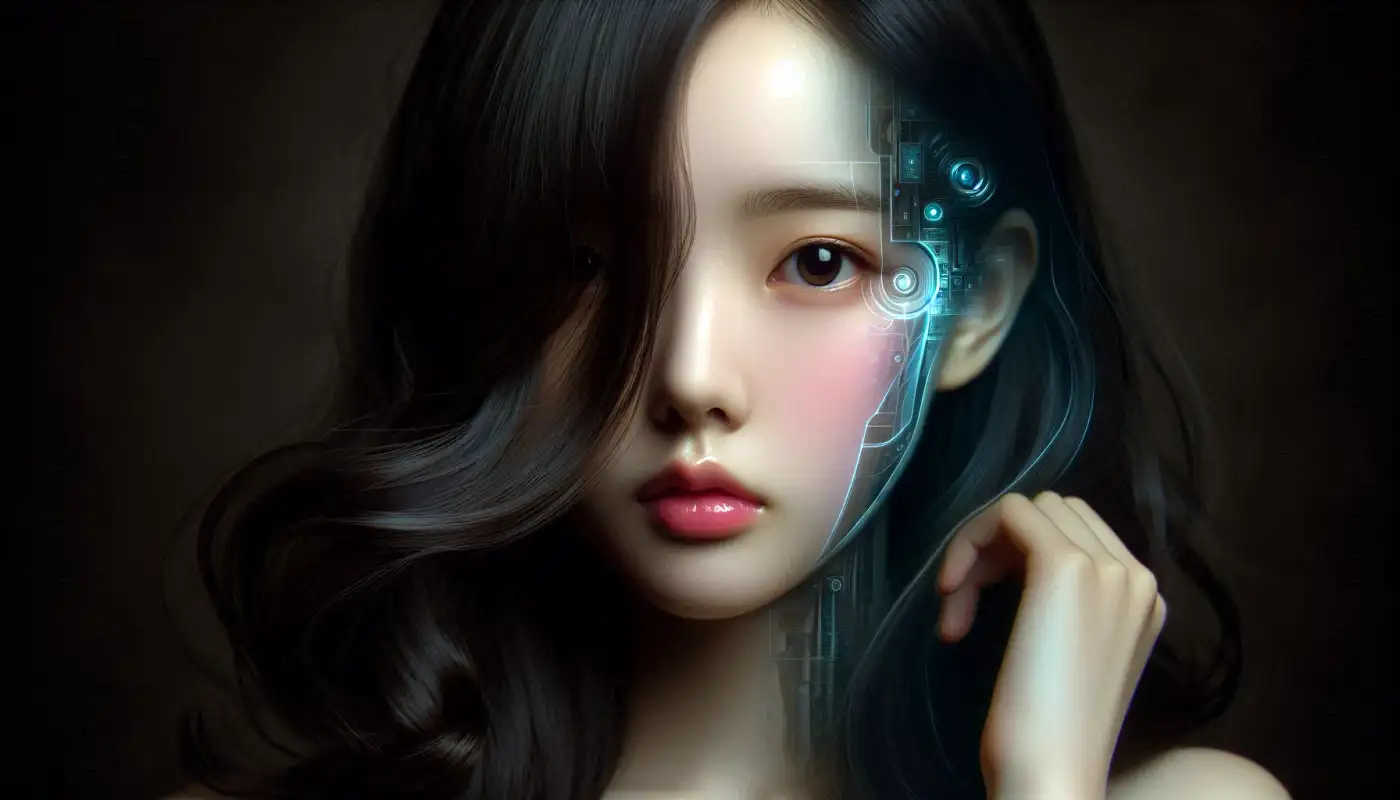 구글-제미나이-확장-프로그램을-사용하는-여성의-모습