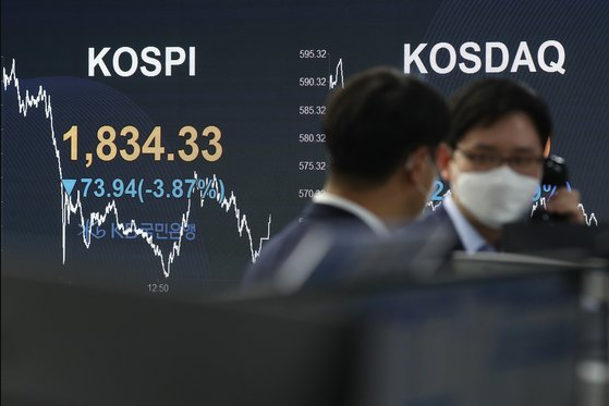  코로나 쇼크 실업률 최고기록