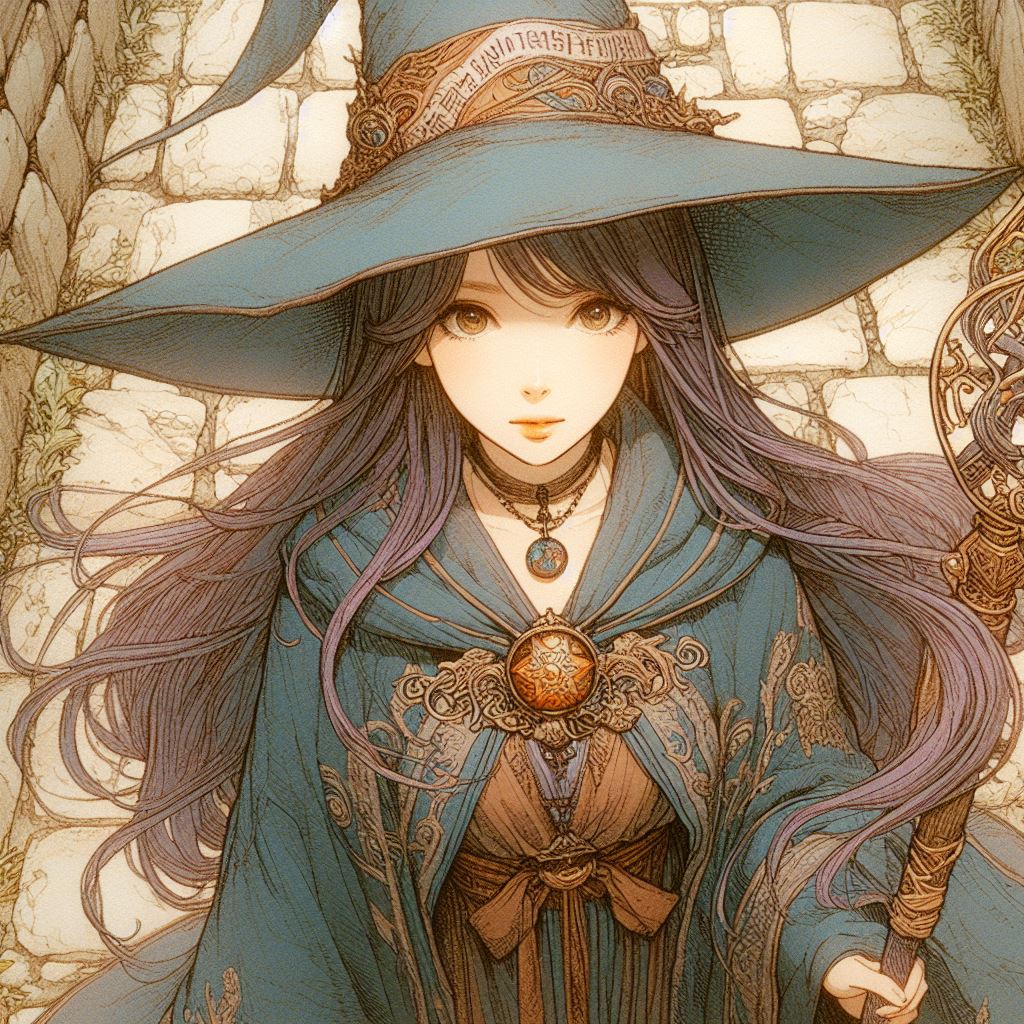 Enchanting Wizardess 06