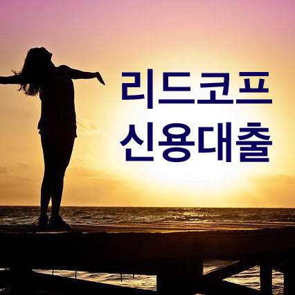  리드코프 신용대출 상세 정리 무직자 필독