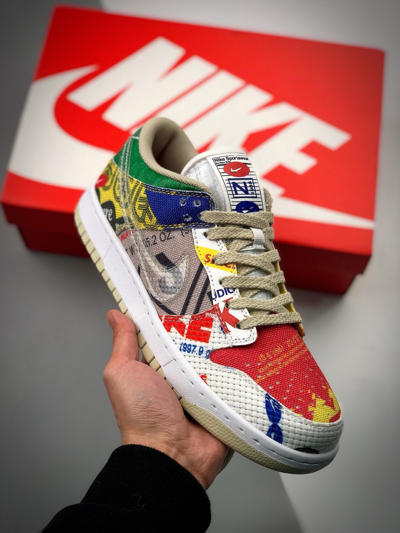 [NIKE] S2 나이키 SB 덩크 로우 SP 시티 마켓 CITY MARKET DA6125-900