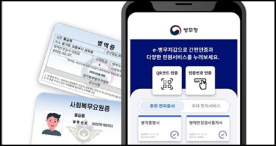  병적증명서 인터넷발급 및 병무지갑 활용방법
