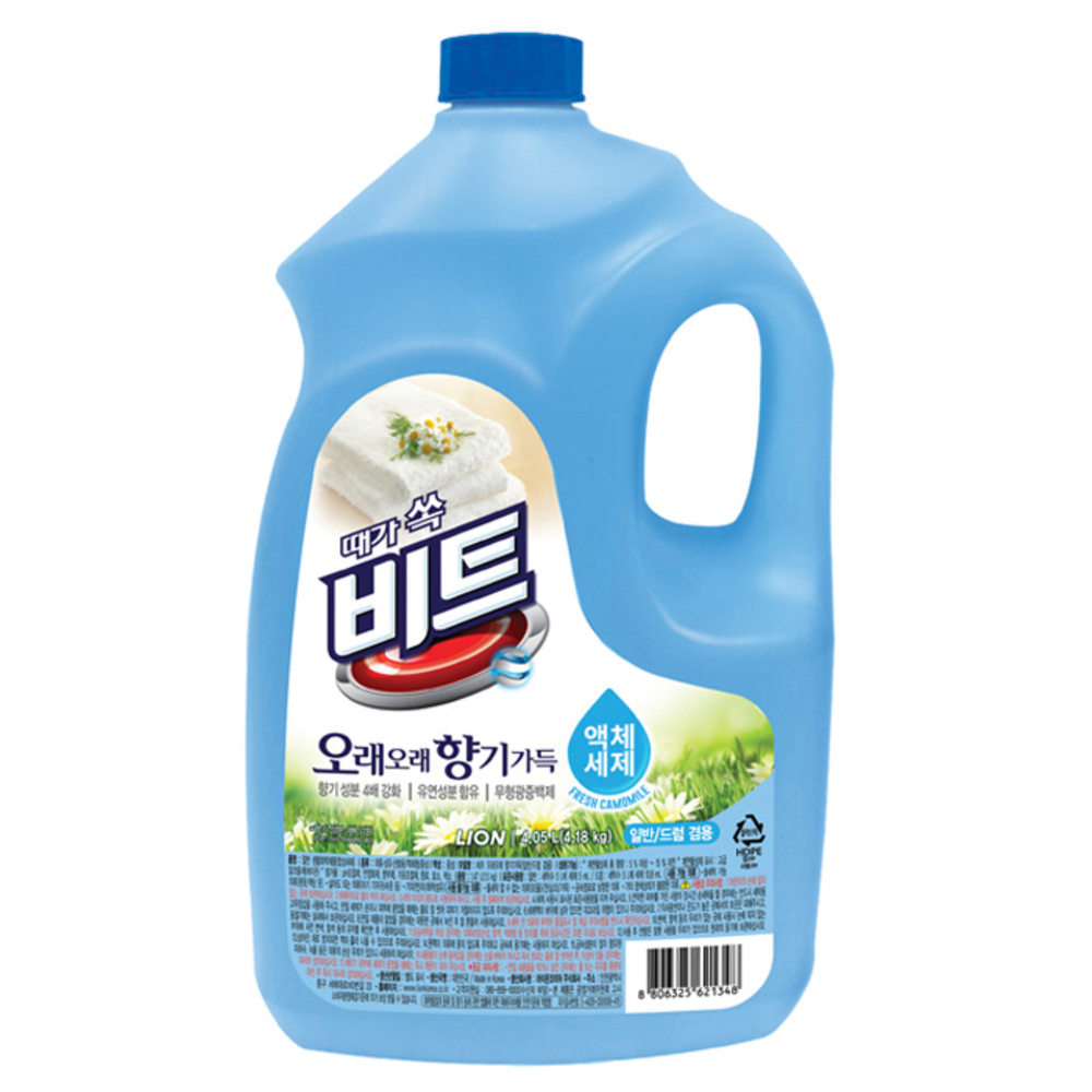  비트 오래오래향기 가득 액체세제 본품, 4.05L, 1개