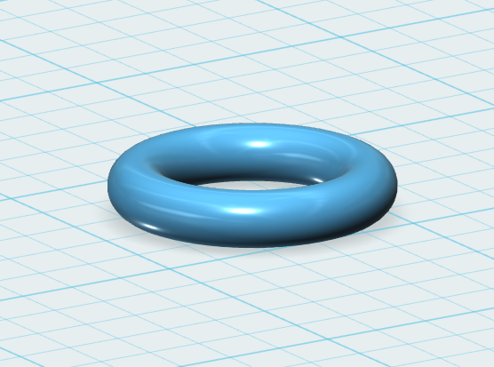 3D 도너츠 모델링