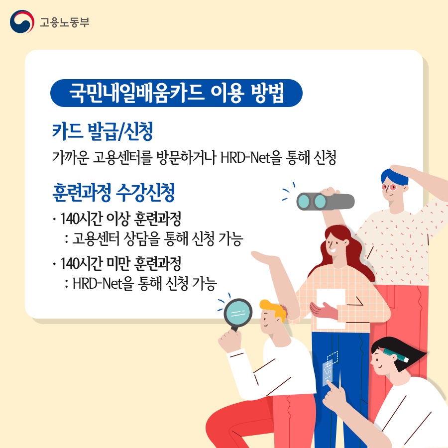 국민내일배움카드 신청