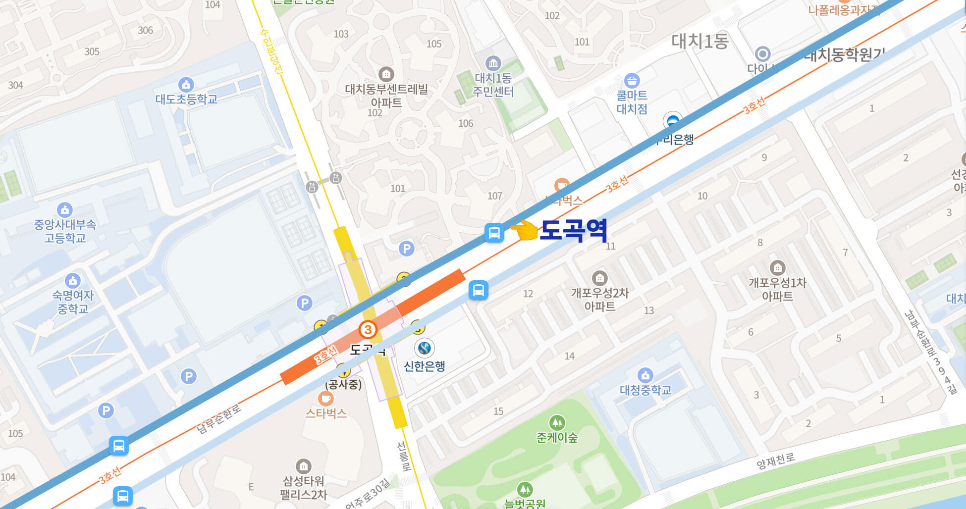 6009공항버스시간표-대치동-가락1동주민센터-헬리오시티-6009번공항버스시간표-송파-대치-강남-논현-신사-인천공항버스-노선도