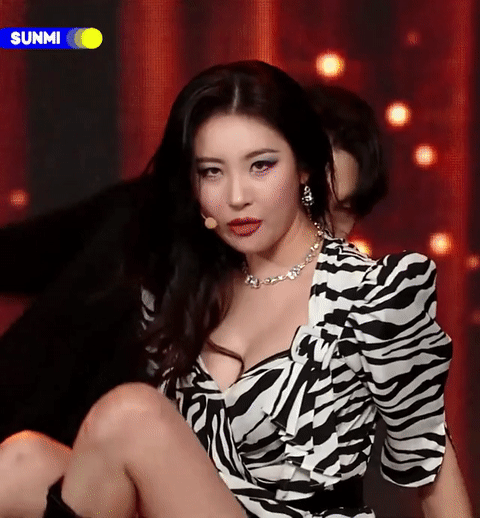  얼룩말 무대의상 벌크업 선미
