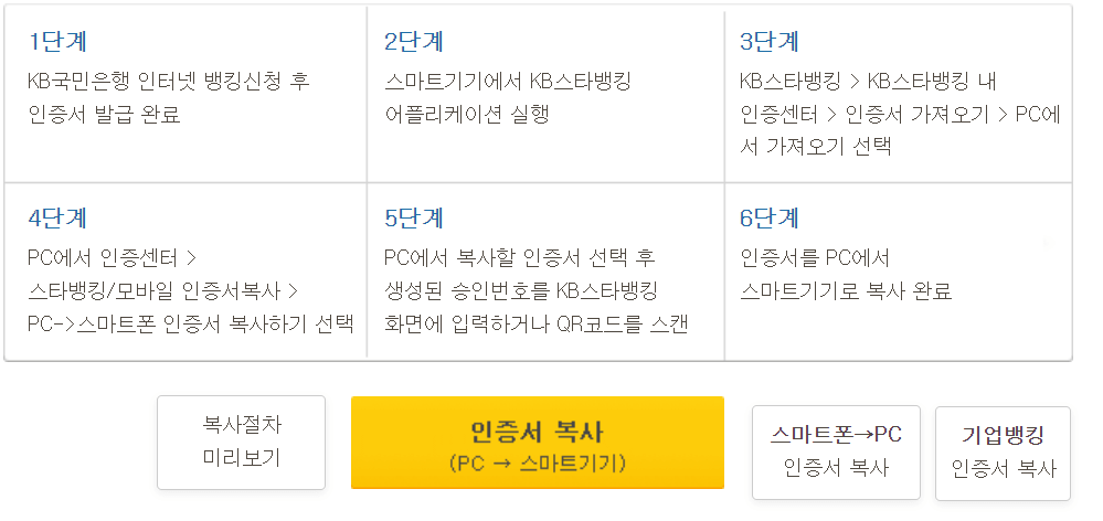 모바일로 가져오는 방법 순서 사진