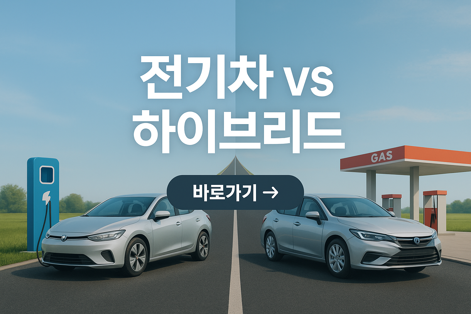 전기차 하이브리드 비교글 썸네일