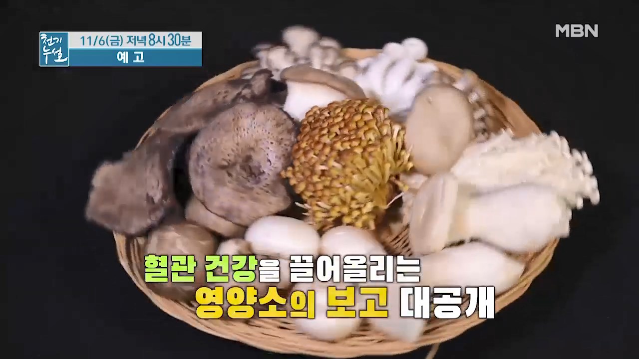  천기누설 439회 비워야 산다! 독 빼고 살 빼는 버섯 촬영 협조 연락 주문 방문 정보