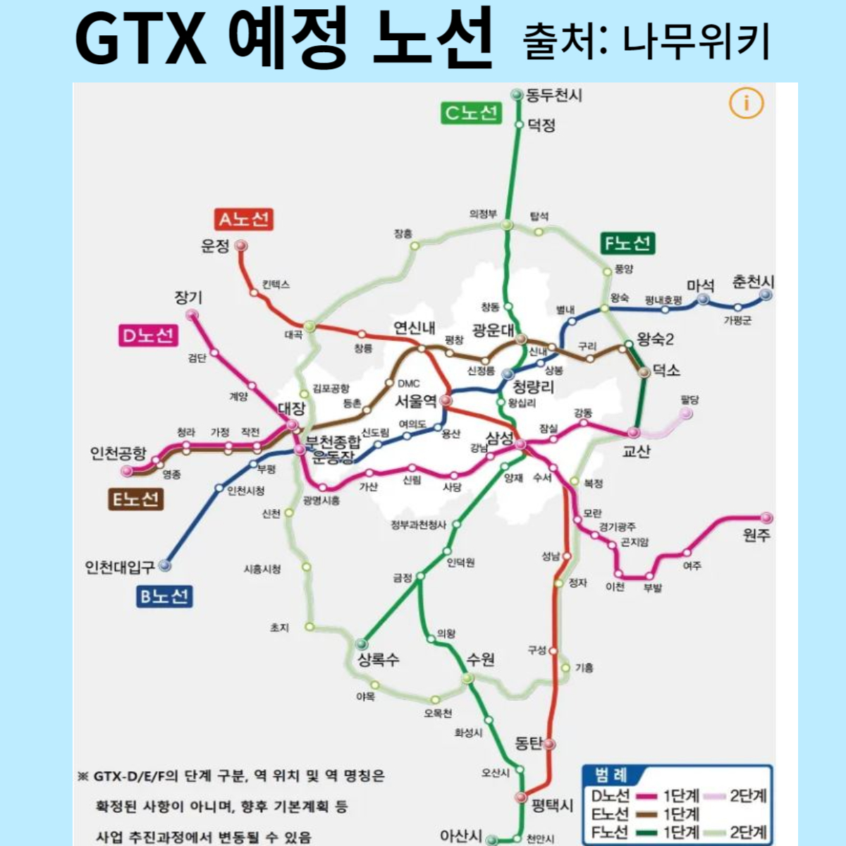 GTX-예정-노선