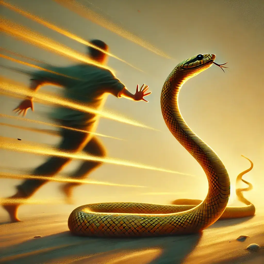 노란 뱀 꿈 해몽